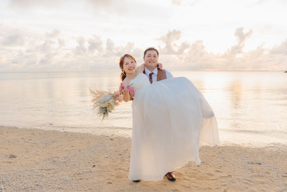 beach weeding shoot