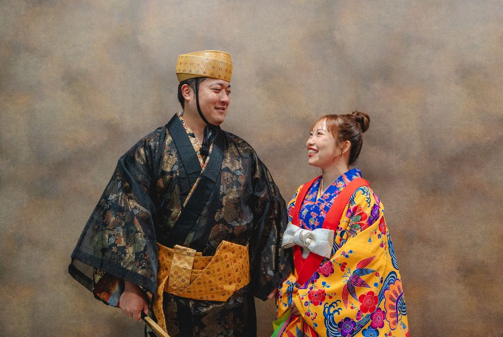 Ryukyu style wedding photo_studio